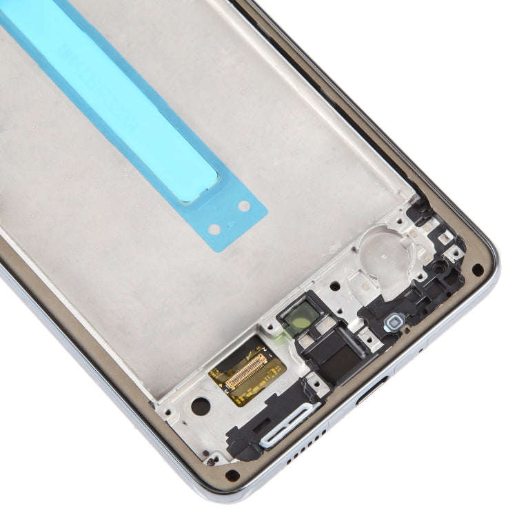 For Samsung Galaxy A73 5G SM-A736B OLED LCD Screen Digitizer Full Assembly with Frame(Black)