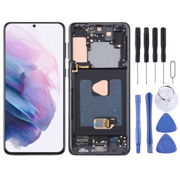 For Samsung Galaxy S21+ 5G SM-G996B 6.67 inch 6.67 inch OLED LCD Screen Digitizer Full Assembly w...