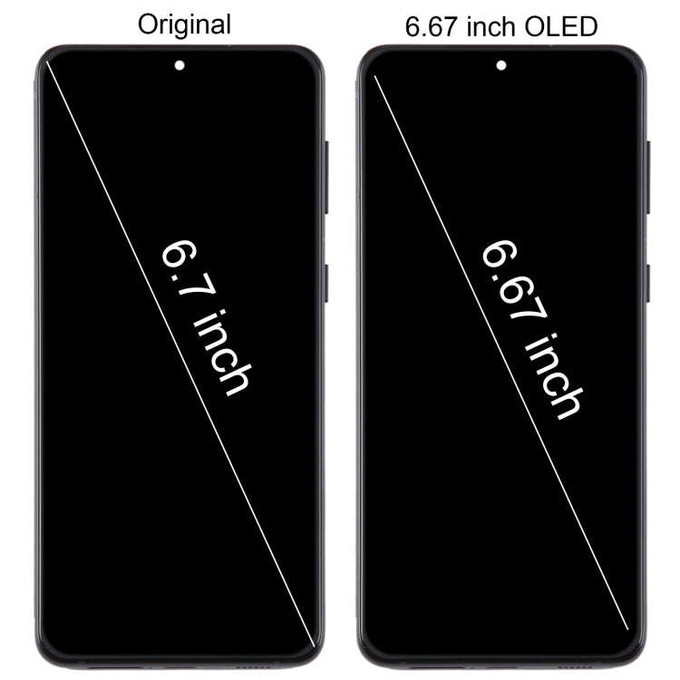 For Samsung Galaxy S21+ 5G SM-G996B 6.67 inch 6.67 inch OLED LCD Screen Digitizer Full Assembly w...