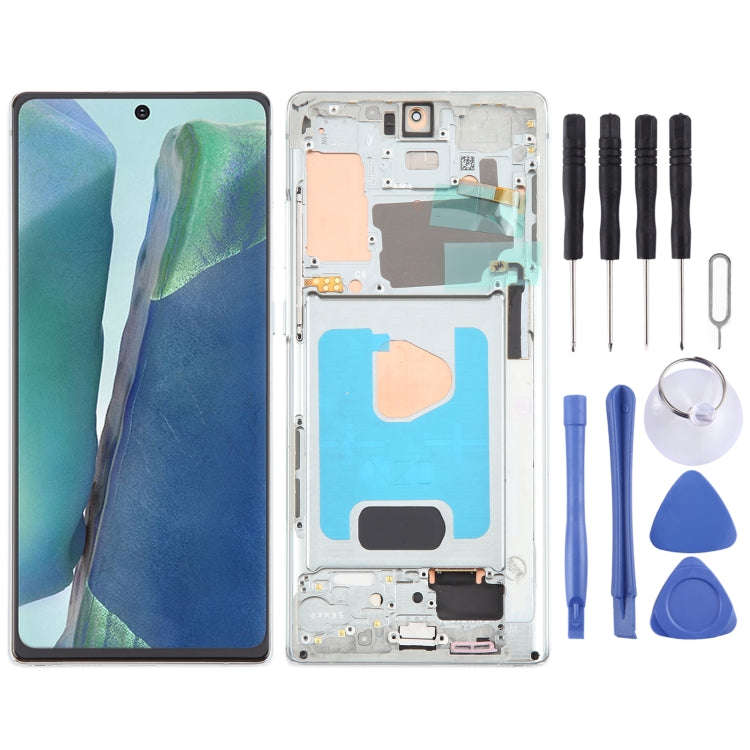 For Samsung Galaxy Note20 SM-N980 6.67 inch OLED LCD Screen Digitizer Full Assembly with Frame (G...