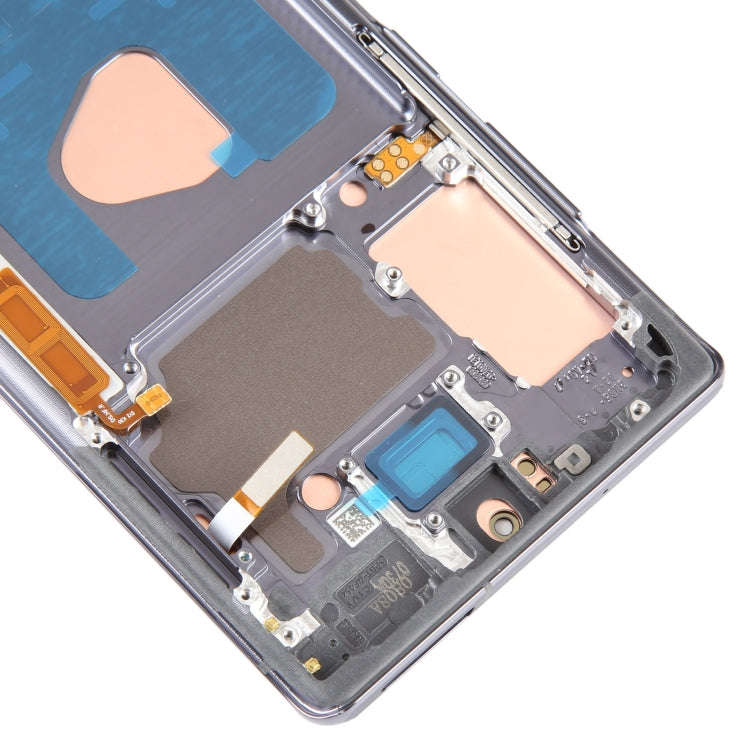 For Samsung Galaxy Note20 SM-N980 6.67 inch OLED LCD Screen Digitizer Full Assembly with Frame(Bl...