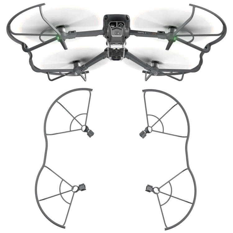 For DJI Mavic 3 Pro STARTRC Drone Propeller Protective Guard Anti-collision Ring(Grey)