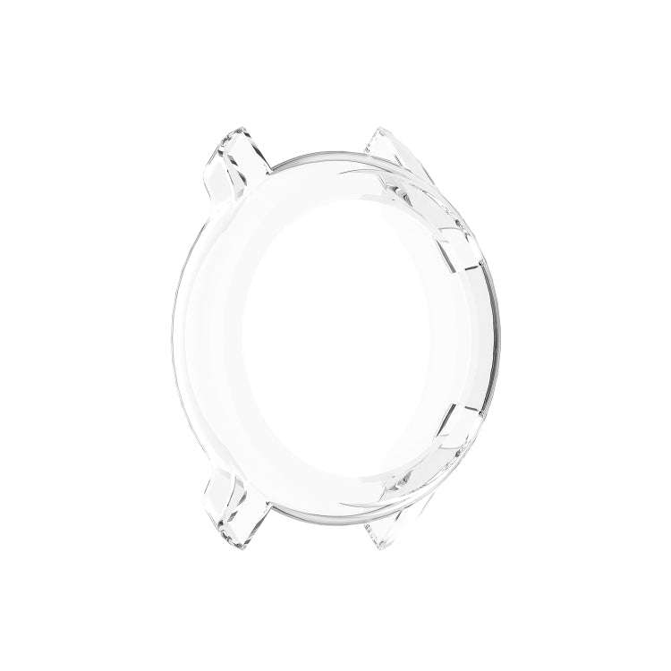 For Huami Amazfit GTR 42mm TPU Half Case Watch Case(Transparent White)