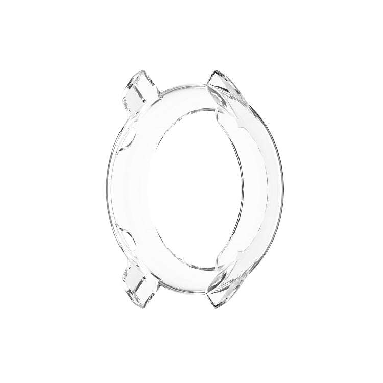For Huami Amazfit GTR 47mm TPU Half Case Watch Case(Transparent White)