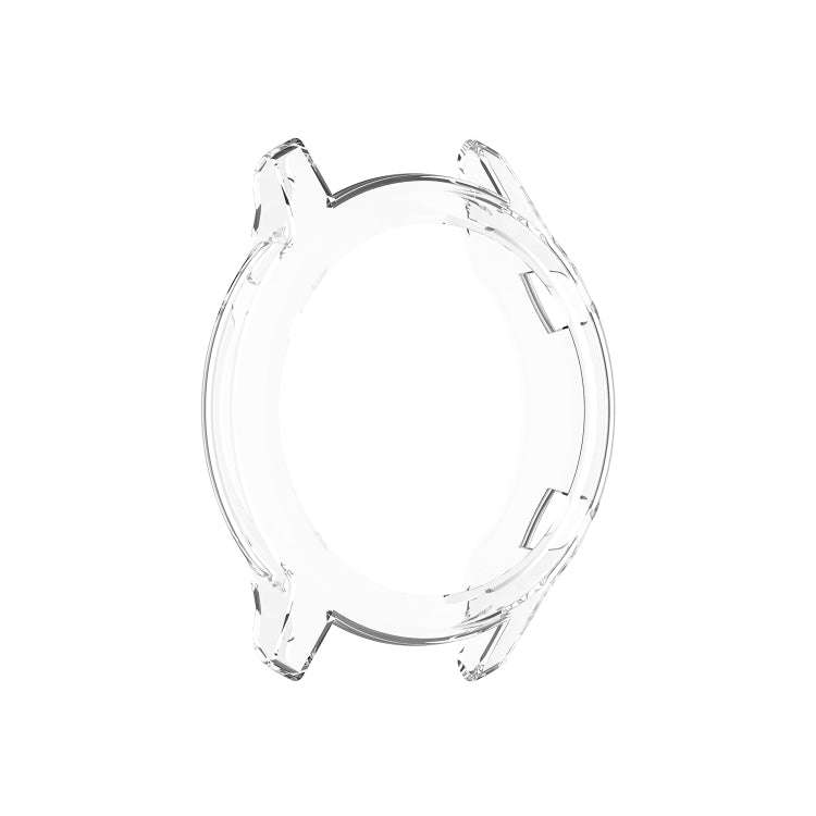 For Huawei Honor Magic watch2 46mm TPU Wrapped Empty Half Case Watch Case(Transparent White)