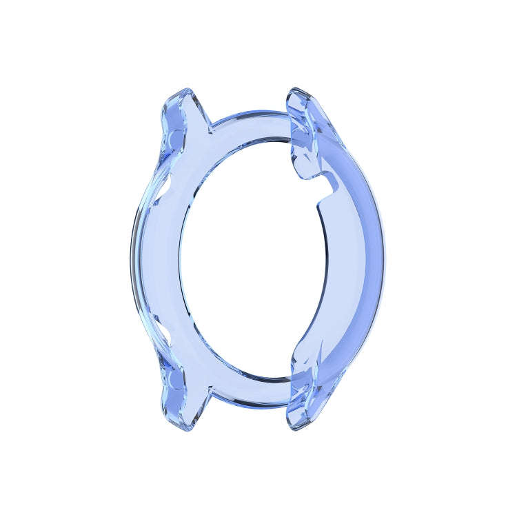 For Huawei Honor Magic watch2 46mm TPU Wrapped Empty Half Case Watch Case(Transparent Blue)