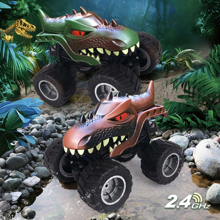 JJR/C Q148 2.4G Remote Control Dinosaur Climbing Car(Green)