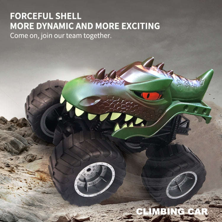 JJR/C Q148 2.4G Remote Control Dinosaur Climbing Car(Green)