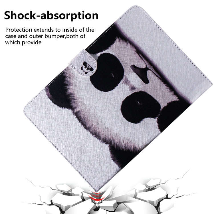 For Huawei MatePad Colored Drawing Pattern Horizontal Flip PU Leather Case with Holder & Card Slo...