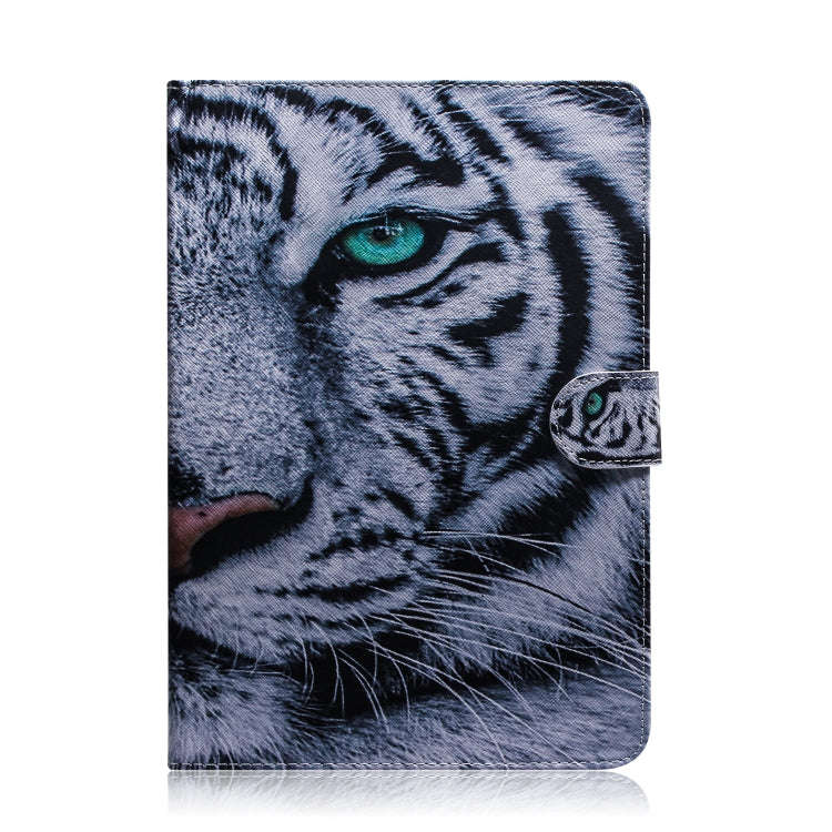 For Huawei MatePad T8 Colored Drawing Pattern Horizontal Flip PU Leather Case with Holder & Card ...