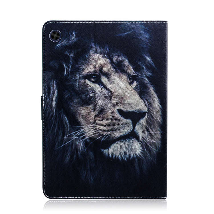 For Huawei MatePad T8 Colored Drawing Pattern Horizontal Flip PU Leather Case with Holder & Card ...
