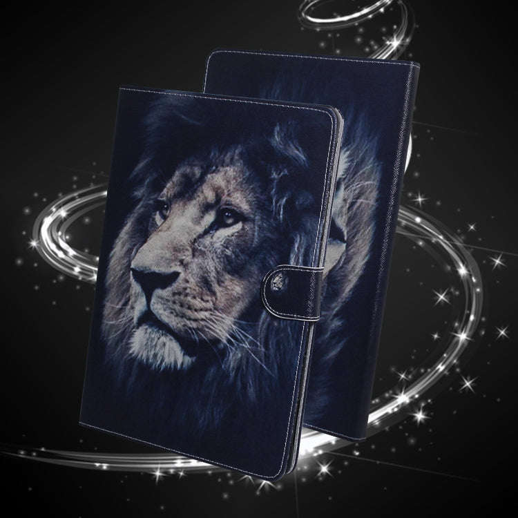 For Huawei MatePad T8 Colored Drawing Pattern Horizontal Flip PU Leather Case with Holder & Card ...