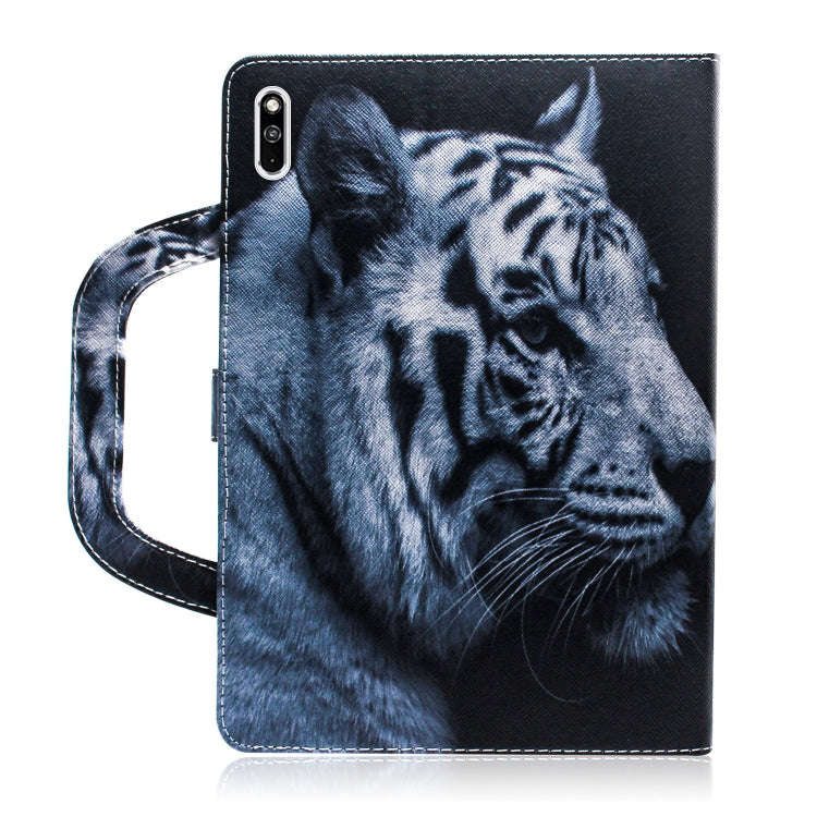 For Huawei MatePad 3D Colored Drawing Horizontal Flip Leather Case with Holder & Card Slot & Wall...