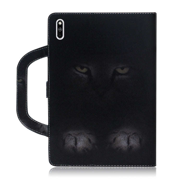 For Huawei MatePad 3D Colored Drawing Horizontal Flip Leather Case with Holder & Card Slot & Wall...