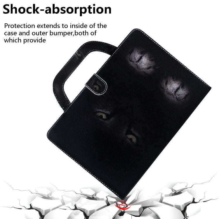 For Huawei MatePad 3D Colored Drawing Horizontal Flip Leather Case with Holder & Card Slot & Wall...