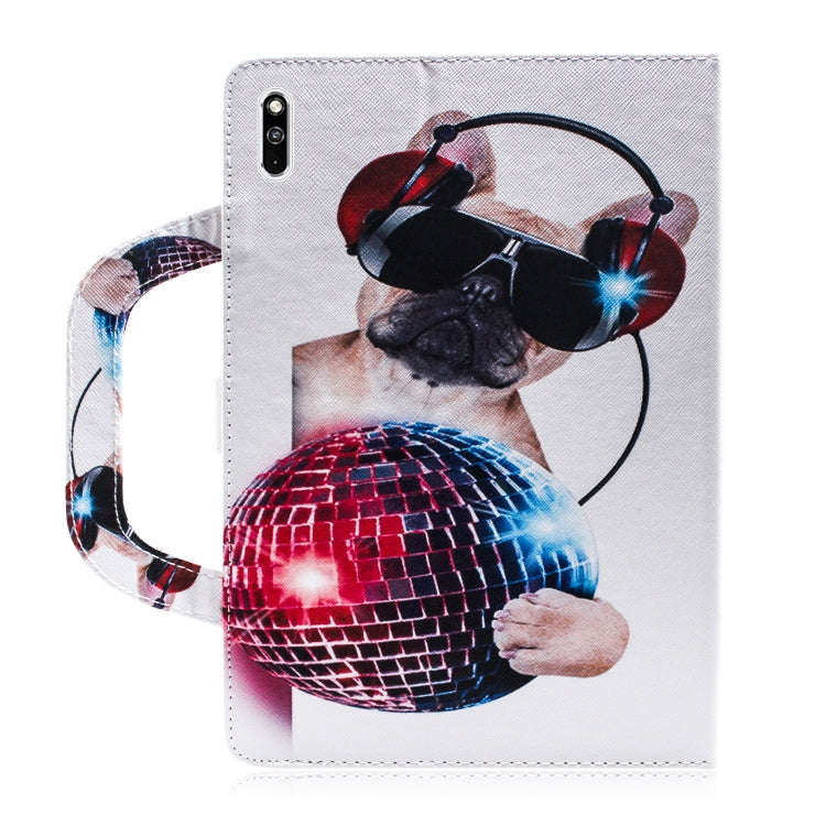 For Huawei MatePad 3D Colored Drawing Horizontal Flip Leather Case with Holder & Card Slot & Wall...