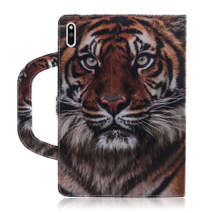 For Huawei MatePad 3D Colored Drawing Horizontal Flip Leather Case with Holder & Card Slot & Wall...