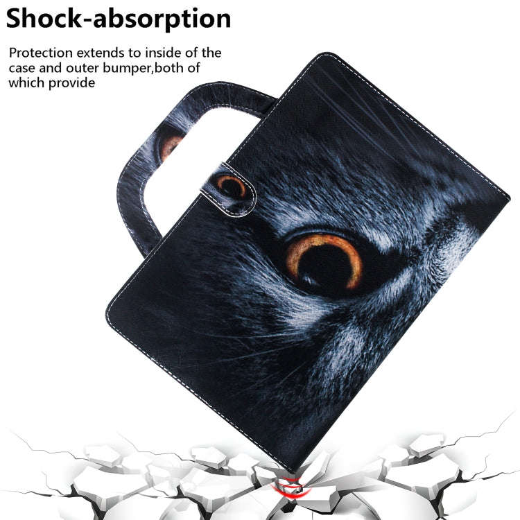 For Huawei MatePad T8 3D Colored Drawing Horizontal Flip Leather Case with Holder & Card Slot & W...