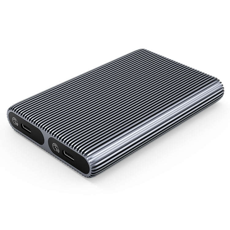 ORICO AM2C3-2N Dual-bay M.2 NVME + NVME SSD Enclosure(Grey)