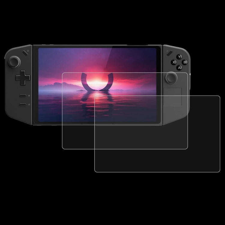 For Lenovo Legion Go 8.8 inch 2pcs 9H 0.3mm Explosion-proof Tempered Glass Film