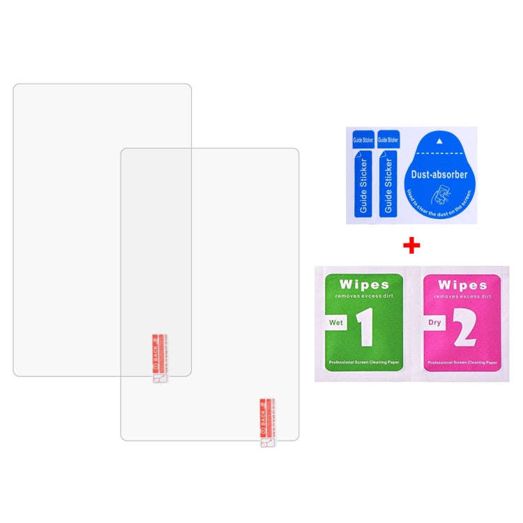 For Lenovo Legion Go 8.8 inch 2pcs 9H 0.3mm Explosion-proof Tempered Glass Film