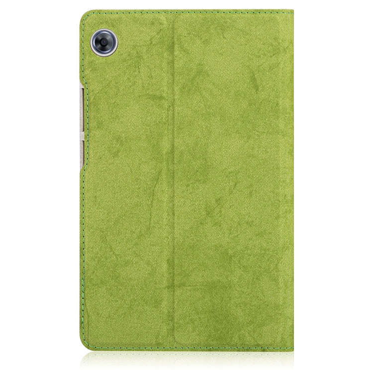 For Huawei MatePad T8 Marble Cloth Texture Horizontal Flip Leather Case with Card Slot & Holder(G...