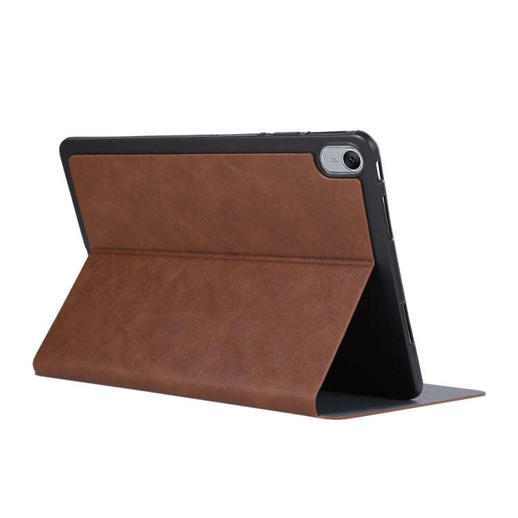 For Huawei MatePad Air TPU Flip Tablet Protective Leather Case(Brown)