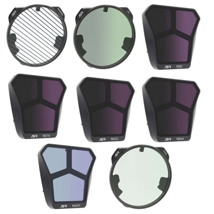 For DJI Mavic 3 Pro JSR KH Series Drone Lens Filter, Filter:8 in 1