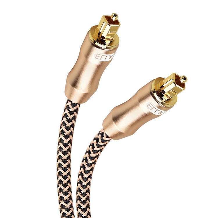 8m EMK OD6.0mm Gold-plated TV Digital Audio Optical Fiber Connecting Cable