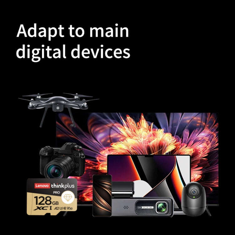 Lenovo TF / Micro SD High Speed Memory Card Pro Version, Memory:64GB
