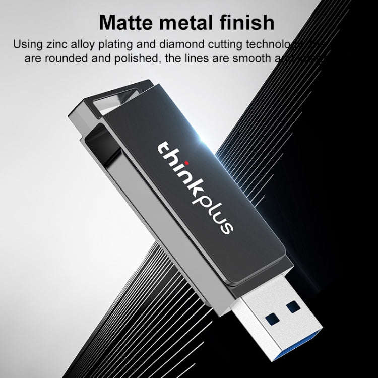 Lenovo Thinkplus USB 3.0 Rotating Flash Drive, Memory:32GB(Black)