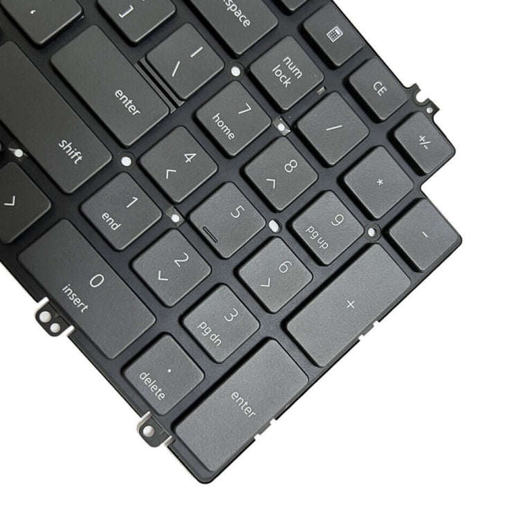 For Dell Latitude 5520 5521 Precision 3560 3561 US Version Backlight Laptop Keyboard(Black)