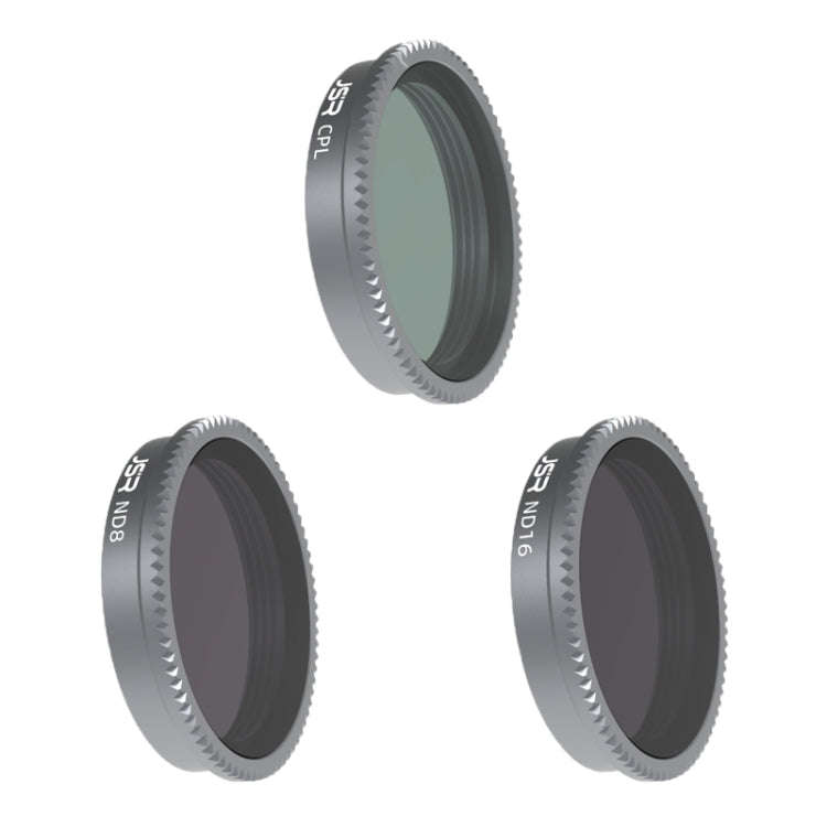 For Insta360 GO 2 / GO 3 JSR LS Series Camera Lens Filter, Filter:3 in 1 CPL ND8 ND16