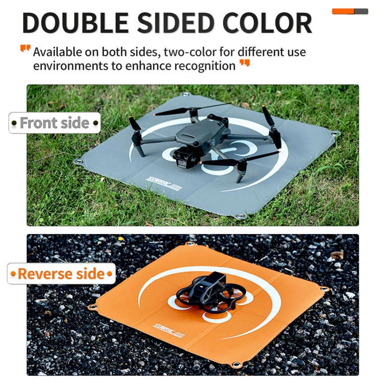 STARTRC Square Cardboard Drone Parking Apron for DJI Avata / Mini 3 / Mavic 3 Pro, Size:55cm x 55...