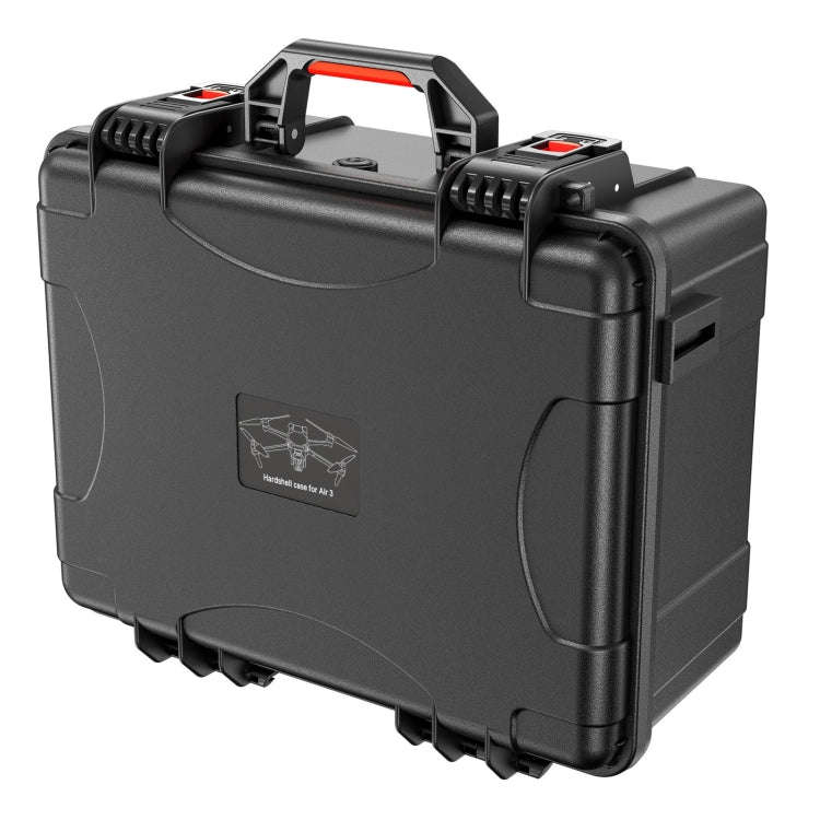 For DJI Air 3 / RC2 / N2 STARTRC Waterproof PP Drone Kit Suitcase Storage Box(Black)