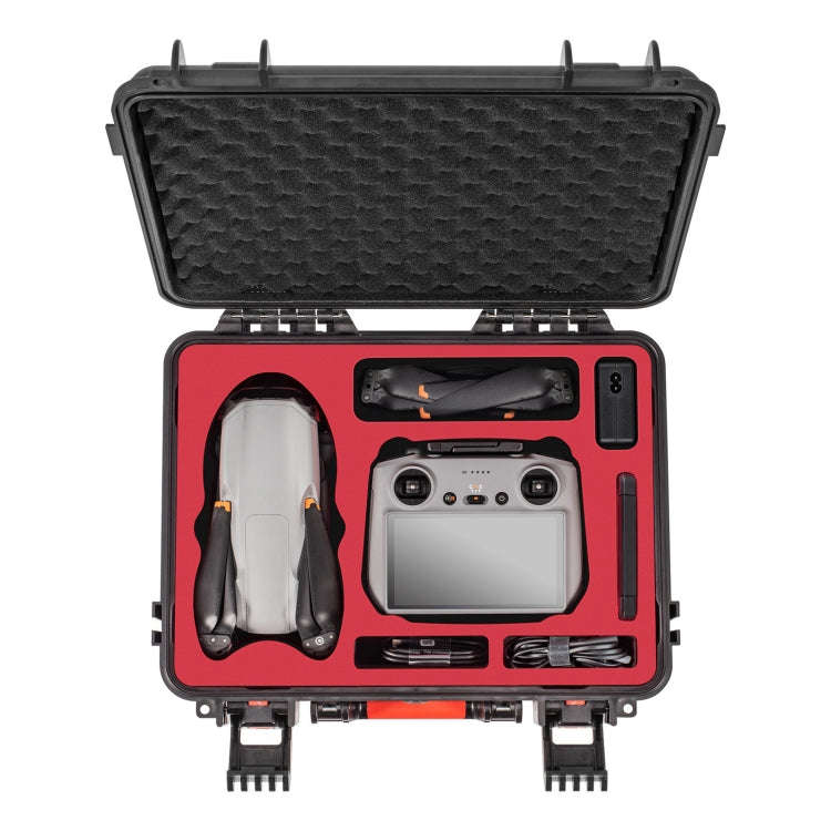 For DJI Air 3 / RC2 / N2 STARTRC Waterproof PP Official Standard Drone Kit Suitcase Storage Box(B...