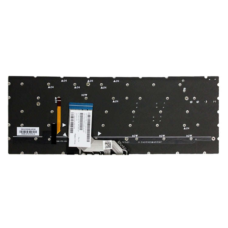 For HP Spectre 15-AP US Version Laptop Backlight Keyboard(Silver)