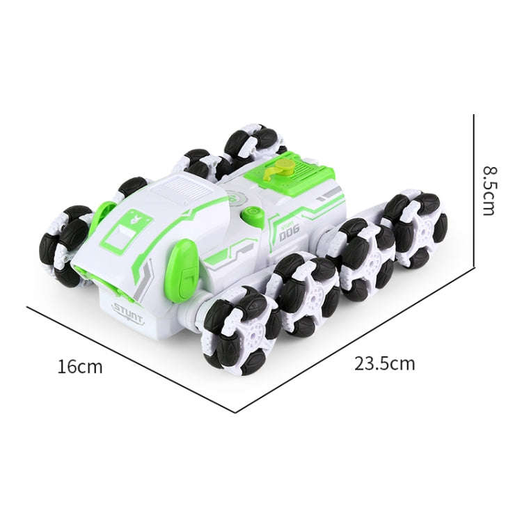 JJR/C Q152 Remote Control Intelligent Eight Wheel Swing Arm Stunt Vehicle(Green)