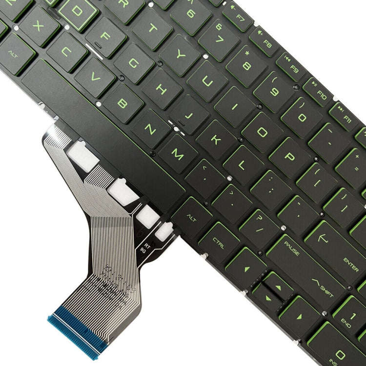 For HP Pavilion Gaming 15-DK US Version Laptop Backlight Keyboard(Green)