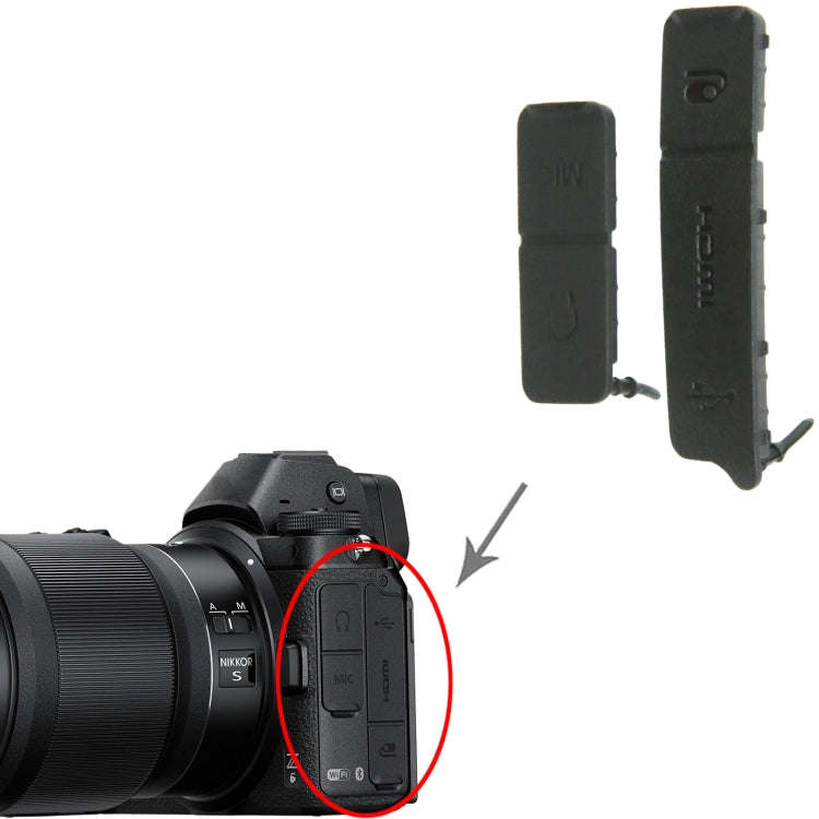 For Nikon Z6 OEM USB Cover Cap