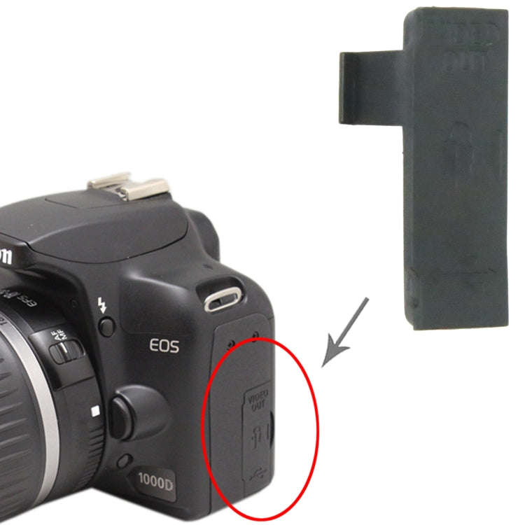 For Canon EOS 1000D OEM USB Cover Cap