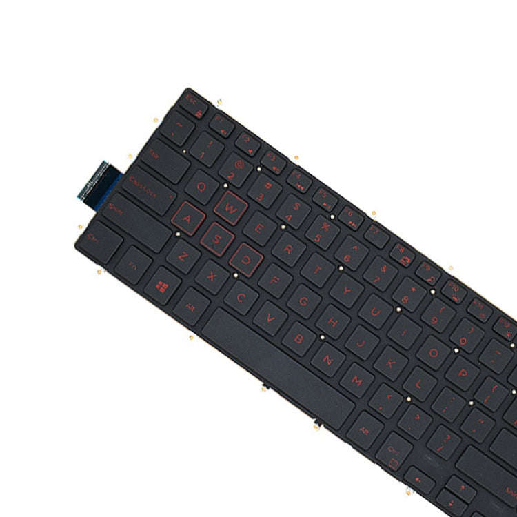 Backlight Laptop Keyboard For Dell G3 3579 3779 / G5 5587 / G7 7588(Red Word)