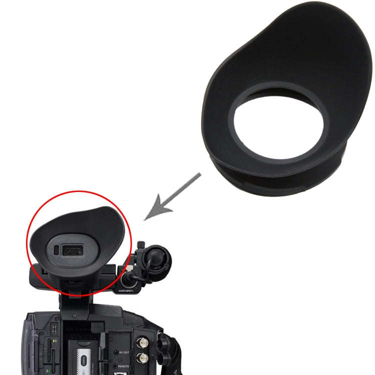 For Panasonic AG-AC130AMC Camera Viewfinder / Eyepiece Eyecup