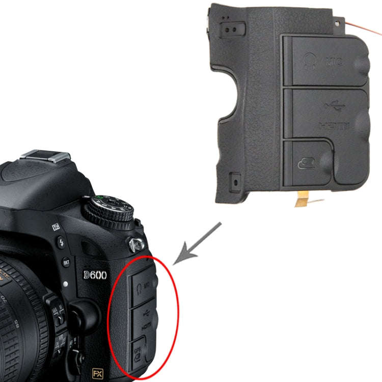 For Nikon D610 Camera USB Cover