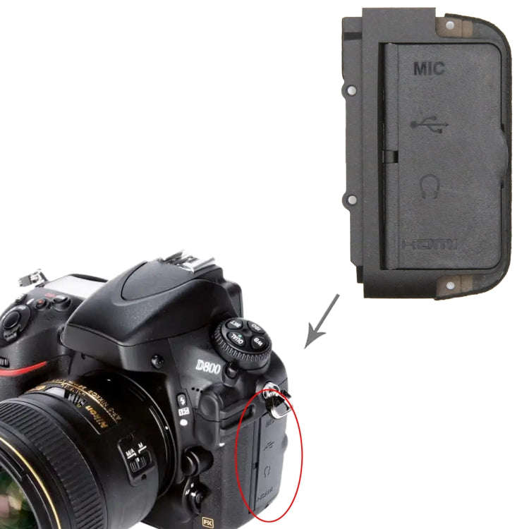 For Nikon D800 Camera USB Cover