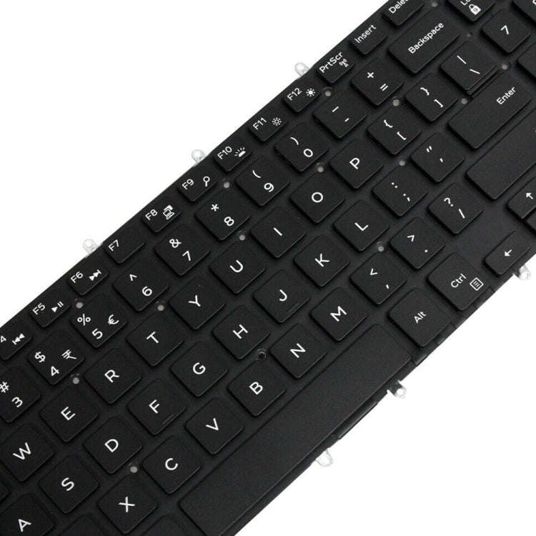 US Version White Word Laptop Keyboard For Dell G3 3579 3779 / G5 5587 / G7 7588(Black)