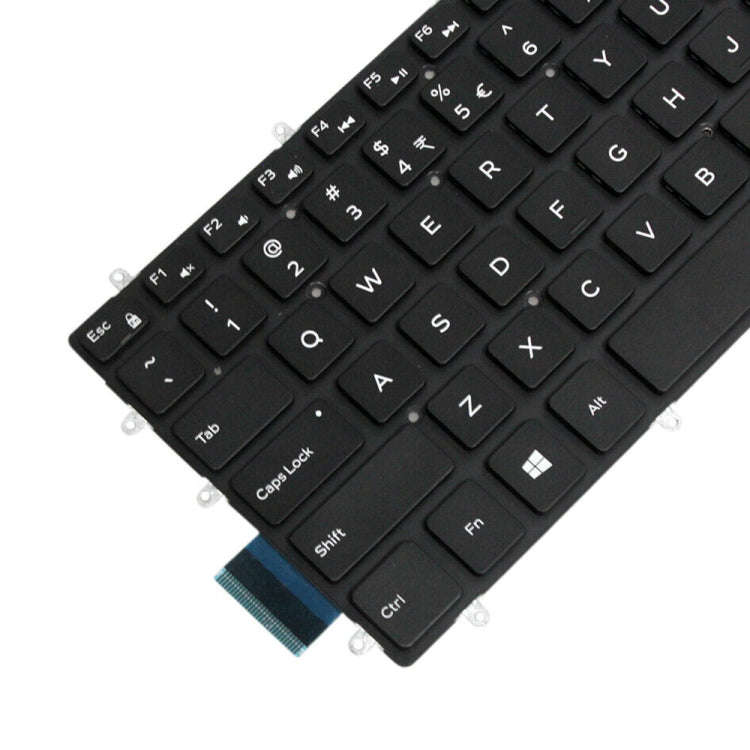 US Version White Word Laptop Keyboard For Dell G3 3579 3779 / G5 5587 / G7 7588(Black)
