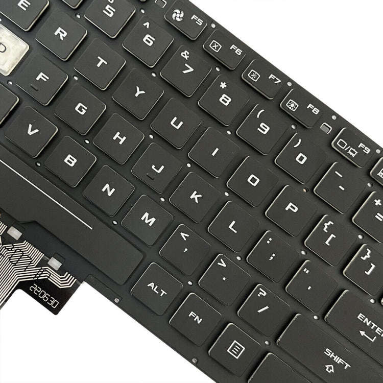 For Asus Gaming FX505D FX505DY FX505DD US Version Backlight Laptop Keyboard(Black)