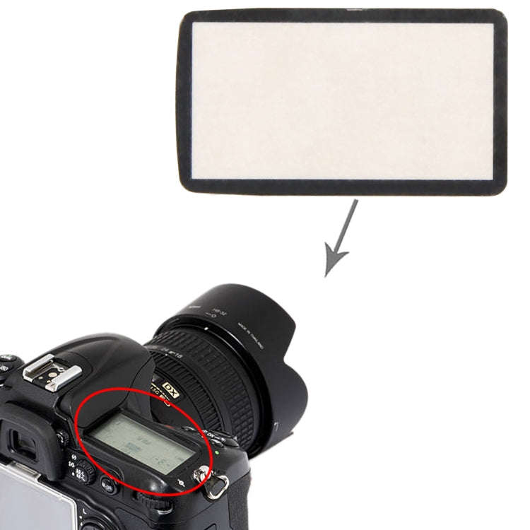 For Nikon D300 Top Cover Shoulder LCD Outer Lens