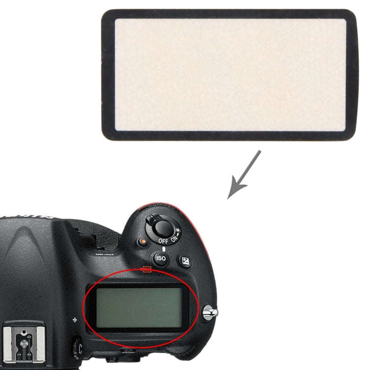 For Nikon D5 Top Cover Shoulder LCD Outer Lens